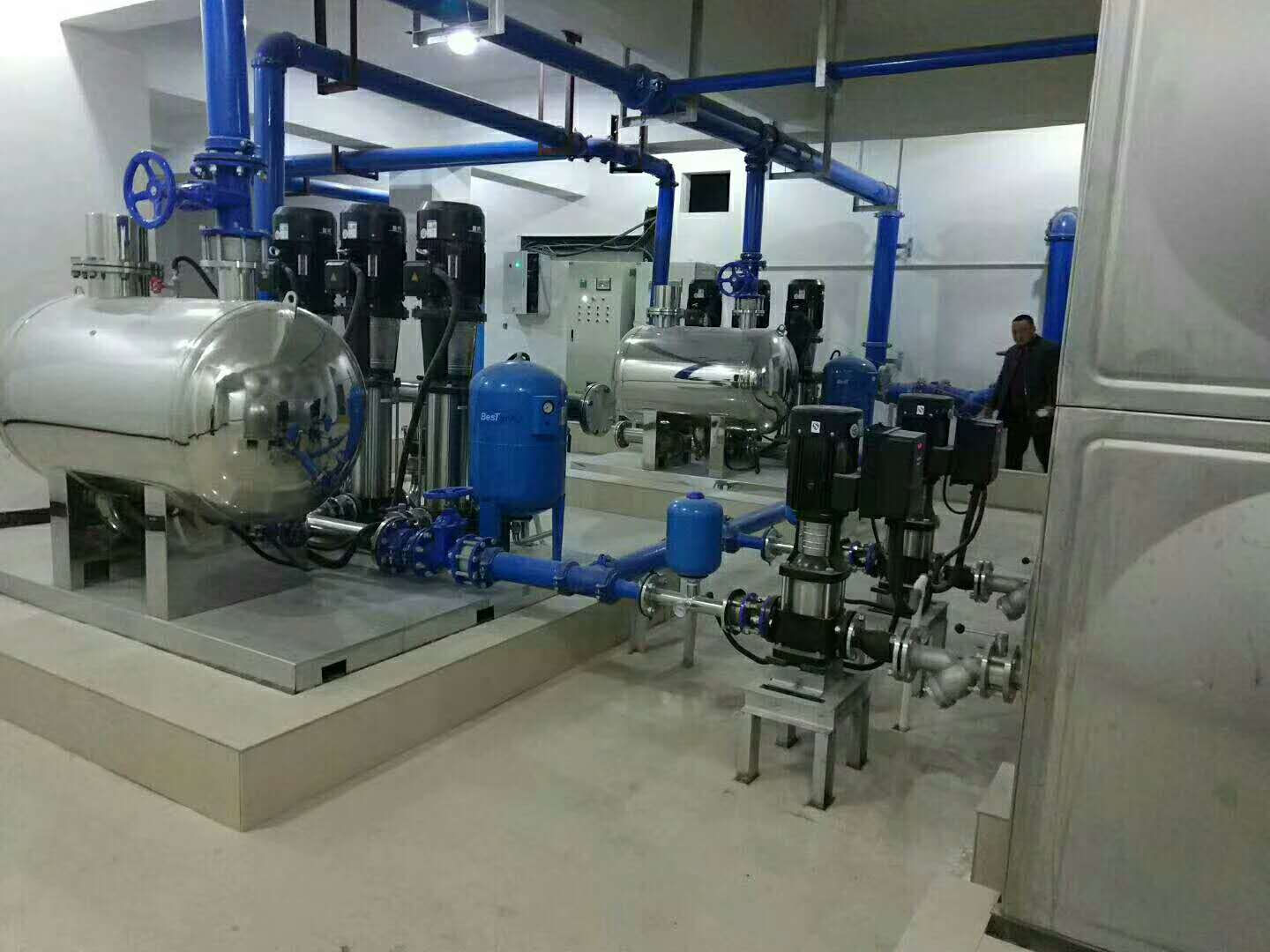 如何在原有的供水設備基礎上改造